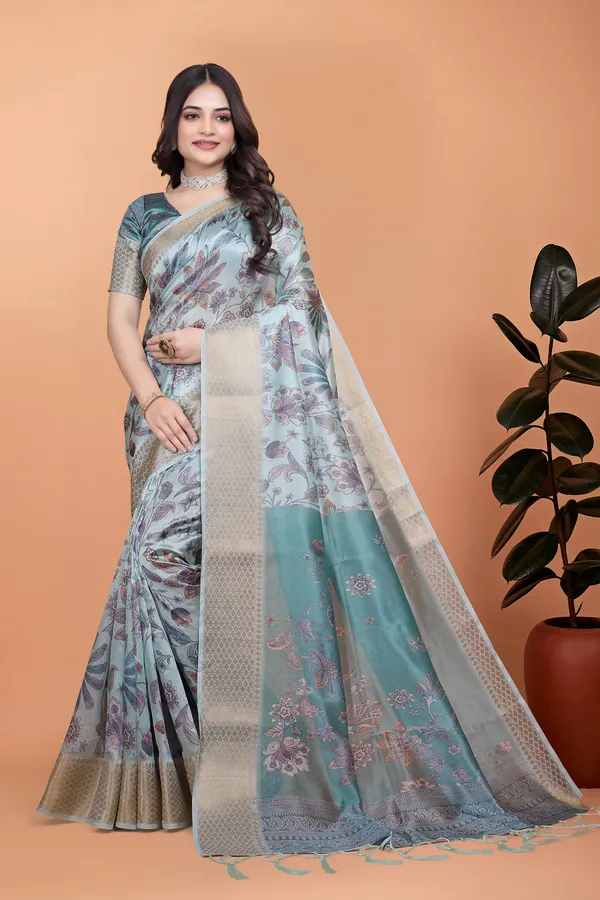 Women's_Elegant_Soft_Silk_Blend_Saree_with_Zari_Border_&_Designer_Printed_Pallu_for_Women_|_For_Traditional,_Festive_&_Wedding_|_5.5m_Saree_+_0.8m_Blouse_(Pastel_Blue_&_Teal)