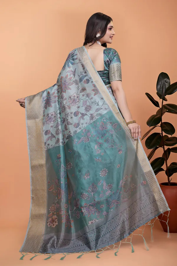 Women's_Elegant_Soft_Silk_Blend_Saree_with_Zari_Border_&_Designer_Printed_Pallu_for_Women_|_For_Traditional,_Festive_&_Wedding_|_5.5m_Saree_+_0.8m_Blouse_(Pastel_Blue_&_Teal)
