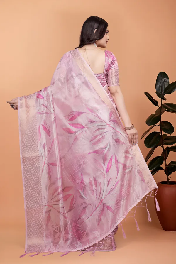 Women's_Elegant_Soft_Silk_Blend_Saree_with_Zari_Border_&_Designer_Printed_Pallu_for_Women_|_For_Traditional,_Festive_&_Wedding_|_5.5m_Saree_+_0.8m_Blouse_(Soft_Pink_&_Fuchsia)