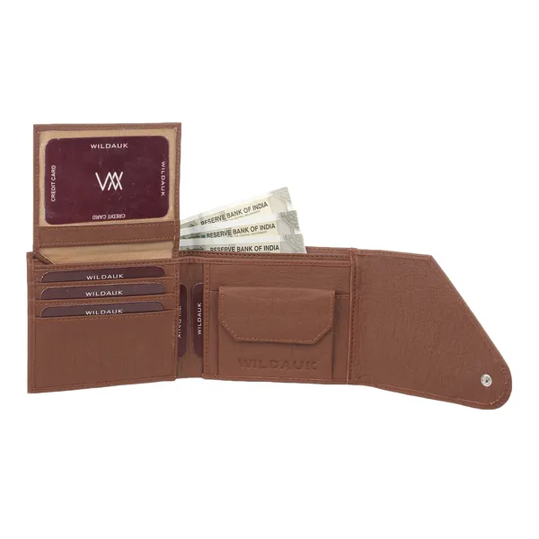 Tan_Artificial_Leather_Premium_&_Elegant_Wallet_For_Men