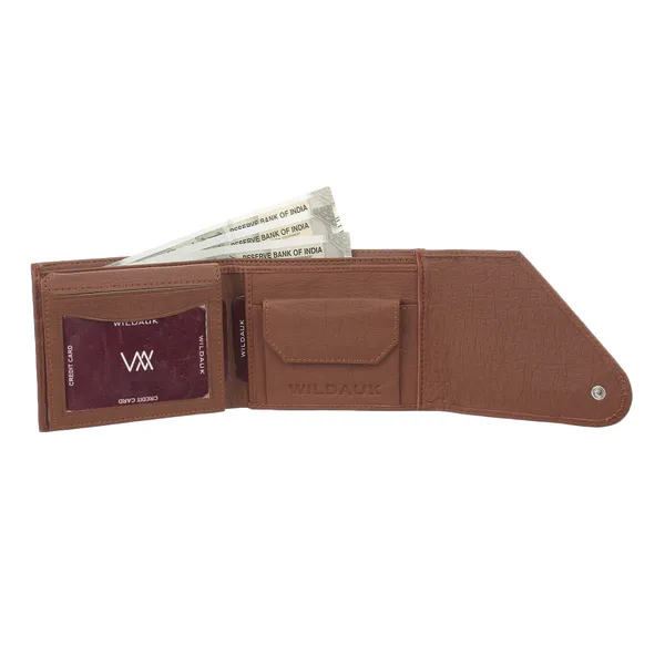 Tan_Artificial_Leather_Premium_&_Elegant_Wallet_For_Men