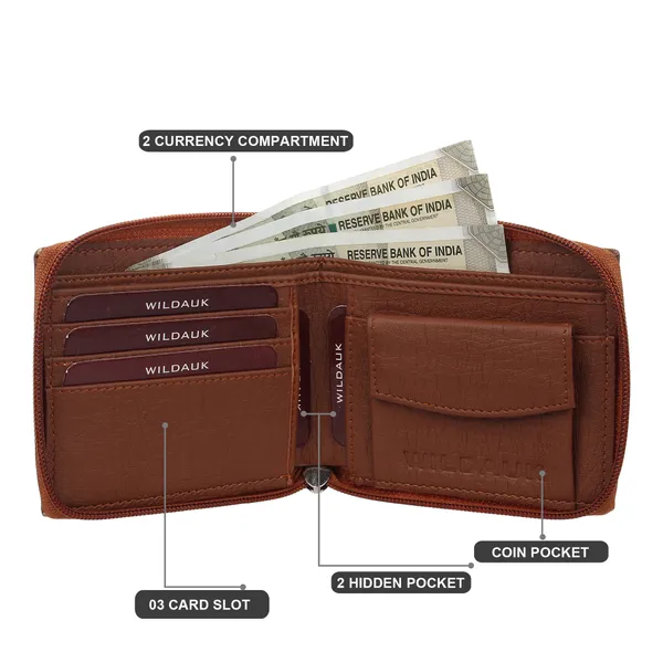 Tan_Artificial_Leather_Premium_&_Elegant_Wallet_For_Men