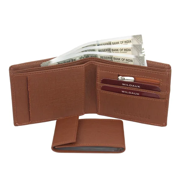 Tan_Artificial_Leather_Premium_&_Elegant_Wallet_For_Men