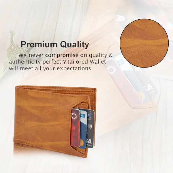 Tan_Artificial_Leather_Premium_&_Elegant_Wallet_For_Men
