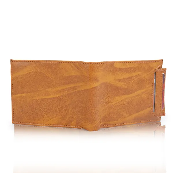Tan_Artificial_Leather_Premium_&_Elegant_Wallet_For_Men