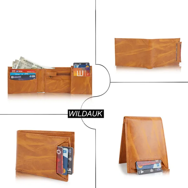 Tan_Artificial_Leather_Premium_&_Elegant_Wallet_For_Men