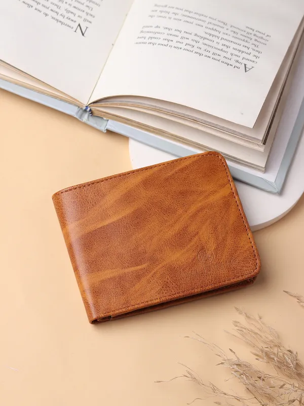 Tan_Artificial_Leather_Premium_&_Elegant_Wallet_For_Men