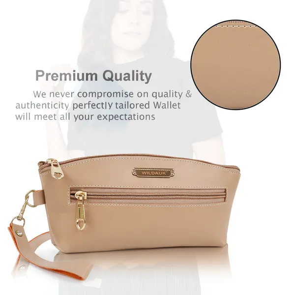 Cream_Artificial_Leather_Premium_&_Elegant_Clutch_For_Women_&_Girls