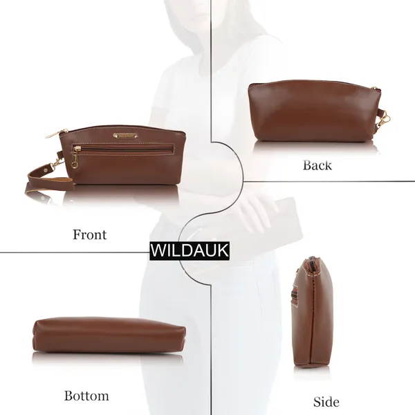 Brown_Artificial_Leather_Premium_&_Elegant_Clutch_For_Women_&_Girls