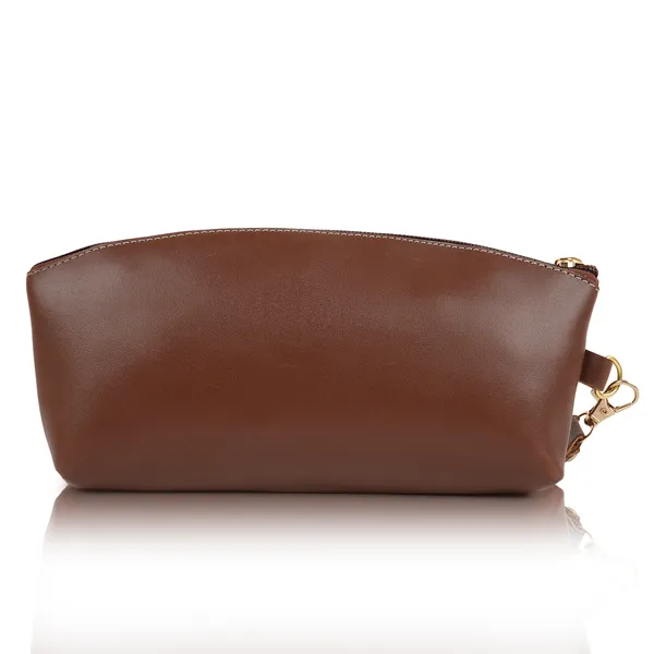 Brown_Artificial_Leather_Premium_&_Elegant_Clutch_For_Women_&_Girls