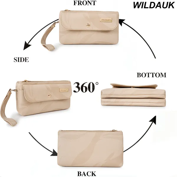 Cream_Natural_Leather_Premium_&_Elegant_Clutch_For_Women_&_Girls
