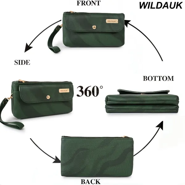 Green_Natural_Leather_Premium_&_Elegant_Clutch_For_Women_&_Girls