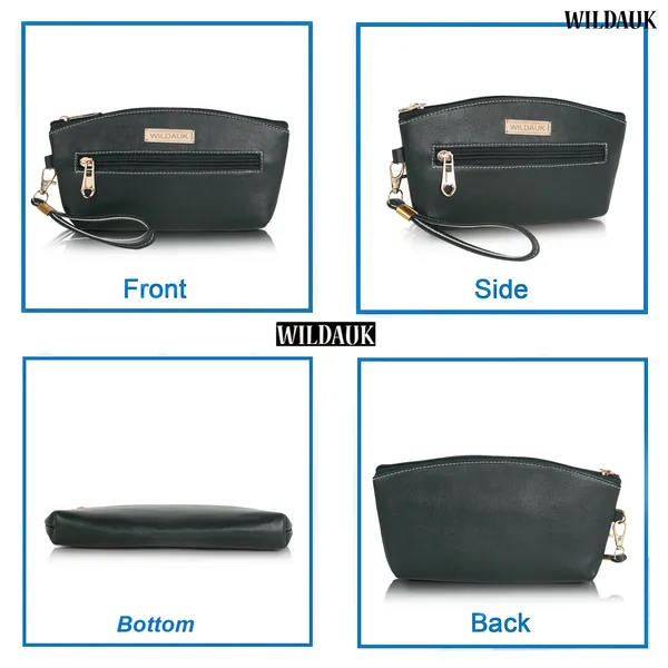 Green_Artificial_Leather_Premium_&_Elegant_Clutch_For_Women_&_Girls