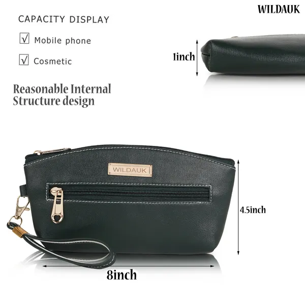 Green_Artificial_Leather_Premium_&_Elegant_Clutch_For_Women_&_Girls