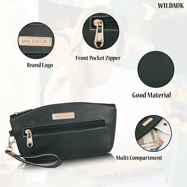 Green_Artificial_Leather_Premium_&_Elegant_Clutch_For_Women_&_Girls