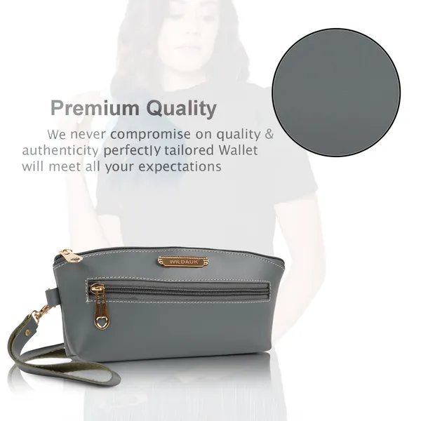 Grey_Artificial_Leather_Premium_&_Elegant_Clutch_For_Women_&_Girls