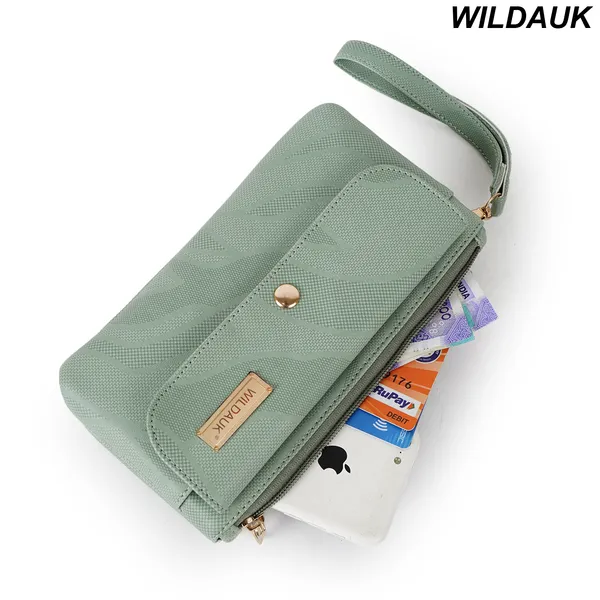 Light_Green_Natural_Leather_Premium_&_Elegant_Clutch_For_Women_&_Girls