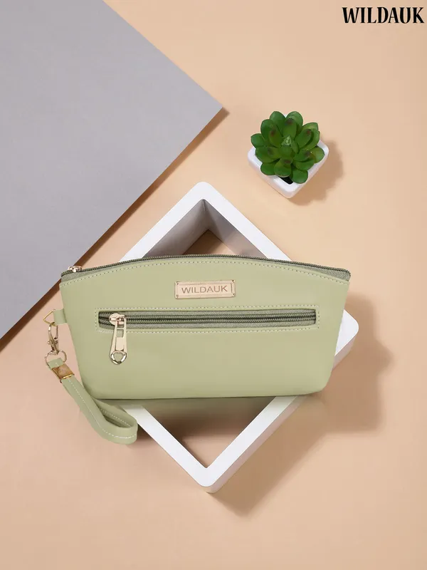 Light_Green_Artificial_Leather_Premium_&_Elegant_Clutch_For_Women_&_Girls