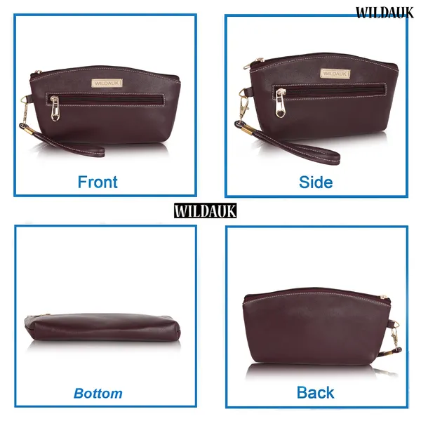 Maroon_Artificial_Leather_Premium_&_Elegant_Clutch_For_Women_&_Girls
