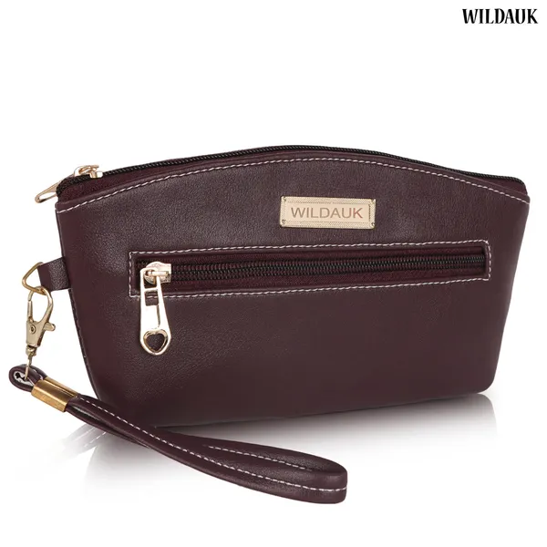 Maroon_Artificial_Leather_Premium_&_Elegant_Clutch_For_Women_&_Girls