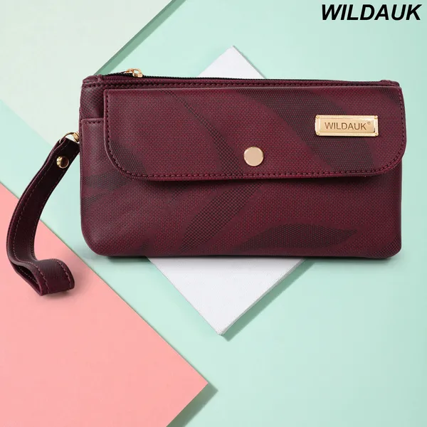 Maroon_Natural_Leather_Premium_&_Elegant_Clutch_For_Women_&_Girls