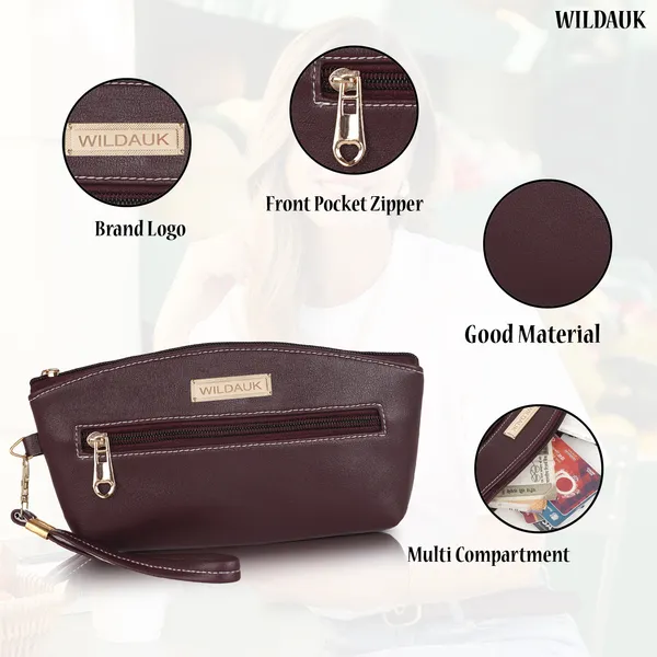 Maroon_Artificial_Leather_Premium_&_Elegant_Clutch_For_Women_&_Girls