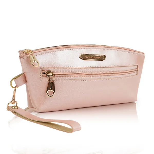 Pink_Artificial_Leather_Premium_&_Elegant_Clutch_For_Women_&_Girls