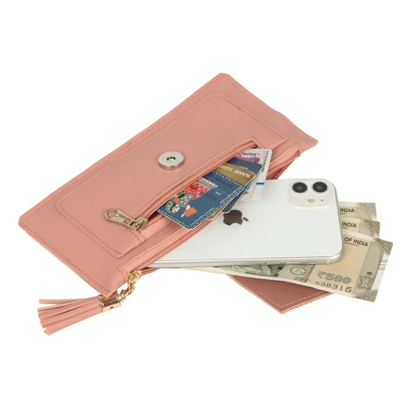 Pink_Artificial_Leather_Premium_&_Elegant_Clutch_For_Women_&_Girls
