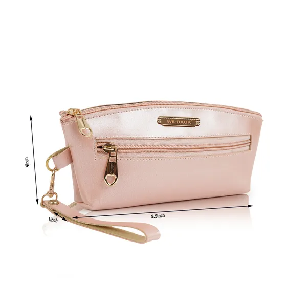 Pink_Artificial_Leather_Premium_&_Elegant_Clutch_For_Women_&_Girls