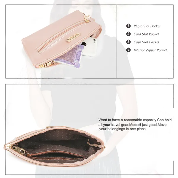 Pink_Artificial_Leather_Premium_&_Elegant_Clutch_For_Women_&_Girls