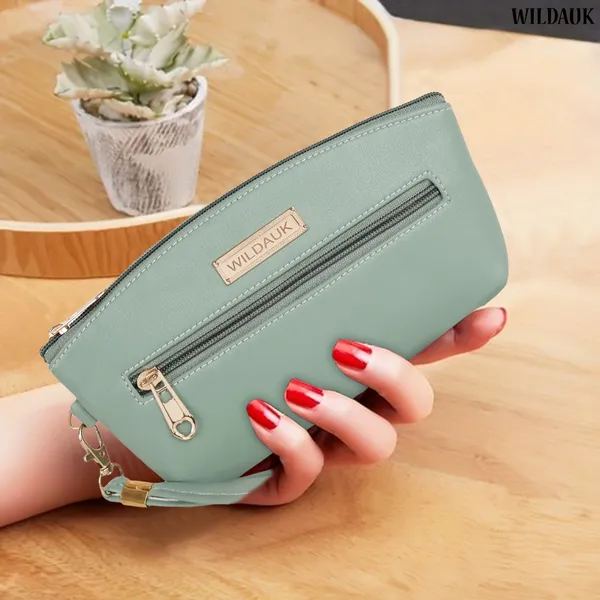 Sea_Green_Artificial_Leather_Premium_&_Elegant_Clutch_For_Women_&_Girls