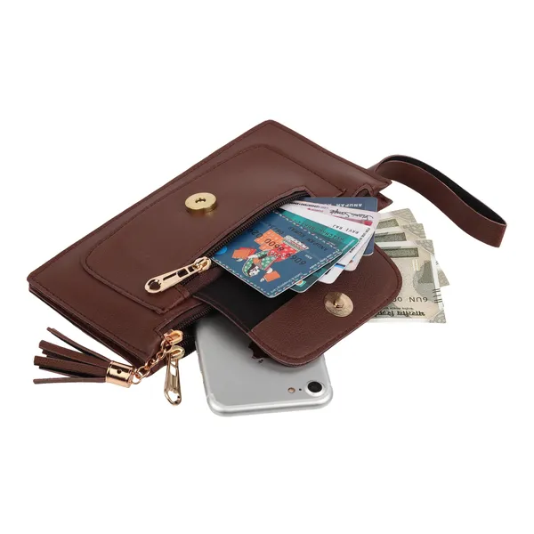 Brown_Artificial_Leather_Premium_&_Elegant_Clutch_For_Women_&_Girls
