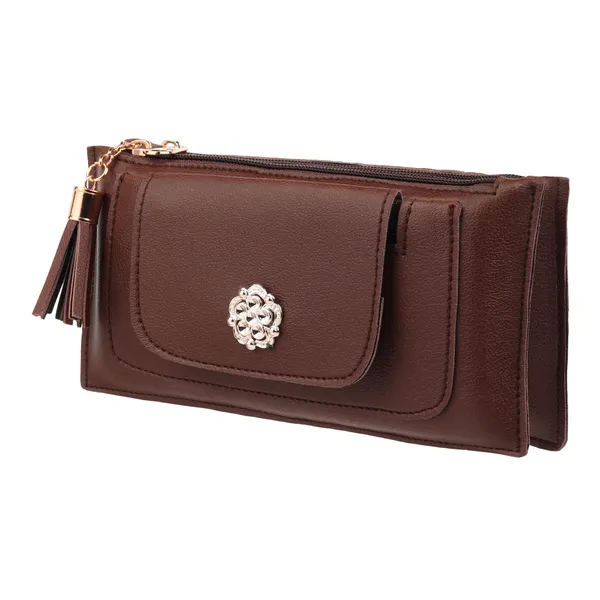 Brown_Artificial_Leather_Premium_&_Elegant_Clutch_For_Women_&_Girls