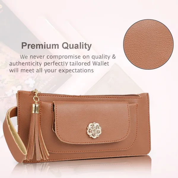 Tan_Artificial_Leather_Premium_&_Elegant_Clutch_For_Women_&_Girls