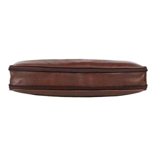 Brown_Faux_Leather_Premium_&_Elegant_Laptop_Bag_For_Unisex