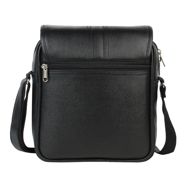Black_Faux_Leather_Premium_&_Elegant_Body_Bag_For_Unisex