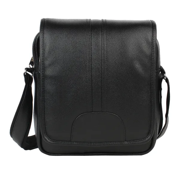 Black_Faux_Leather_Premium_&_Elegant_Body_Bag_For_Unisex