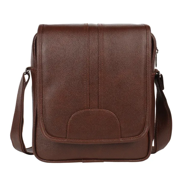 Brown_Faux_Leather_Premium_&_Elegant_Body_Bag_For_Unisex