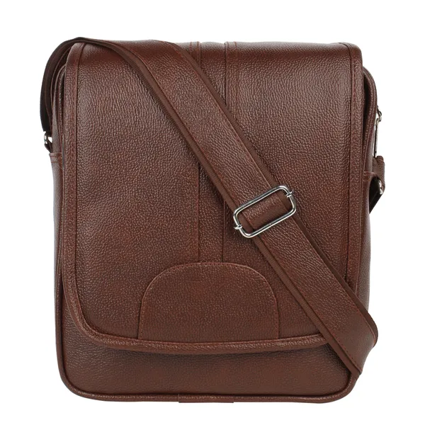 Brown_Faux_Leather_Premium_&_Elegant_Body_Bag_For_Unisex