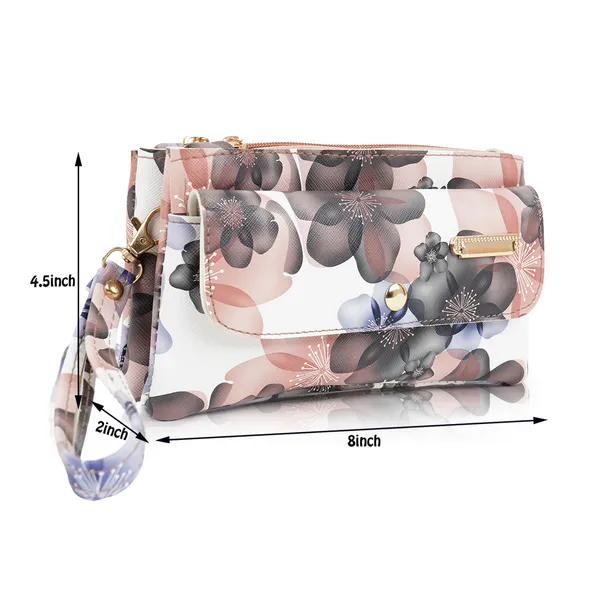 Peach_Natural_Leather_Premium_&_Elegant_Clutch_For_Women_&_Girls