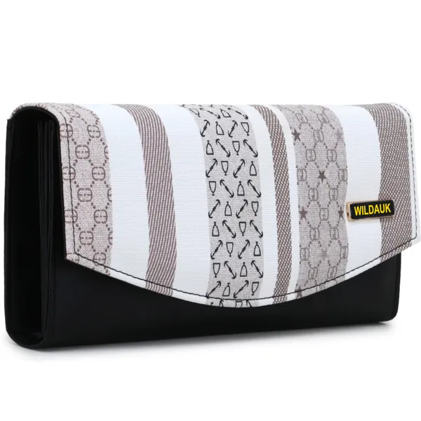 Black_Artificial_Leather_(Faux_Leather)_Premium_&_Elegant_Clutch_For_Women_&_Girls