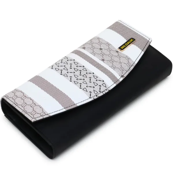 Black_Artificial_Leather_(Faux_Leather)_Premium_&_Elegant_Clutch_For_Women_&_Girls