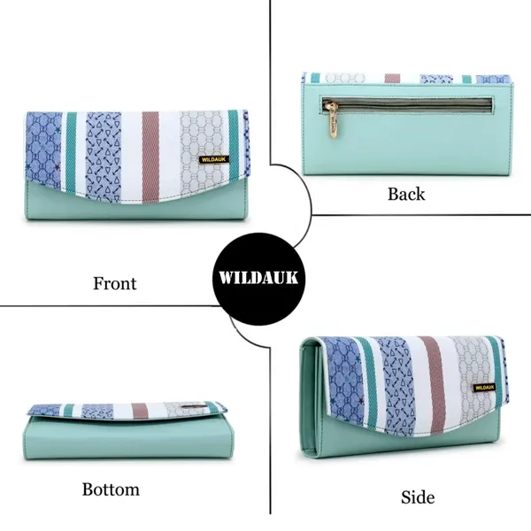 Sea_Green_Artificial_Leather_(Faux_Leather)_Premium_&_Elegant_Clutch_For_Women_&_Girls