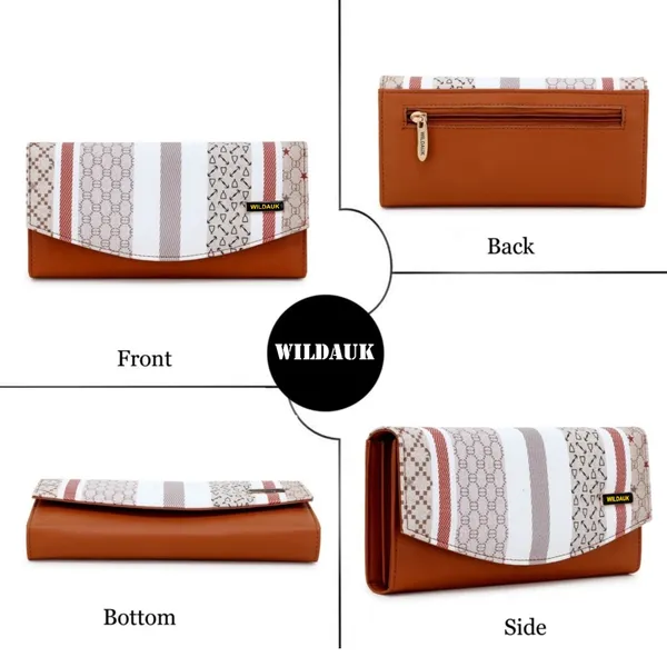 Tan_Artificial_Leather_(Faux_Leather)_Premium_&_Elegant_Clutch_For_Women_&_Girls