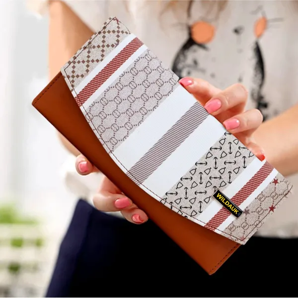 Tan_Artificial_Leather_(Faux_Leather)_Premium_&_Elegant_Clutch_For_Women_&_Girls