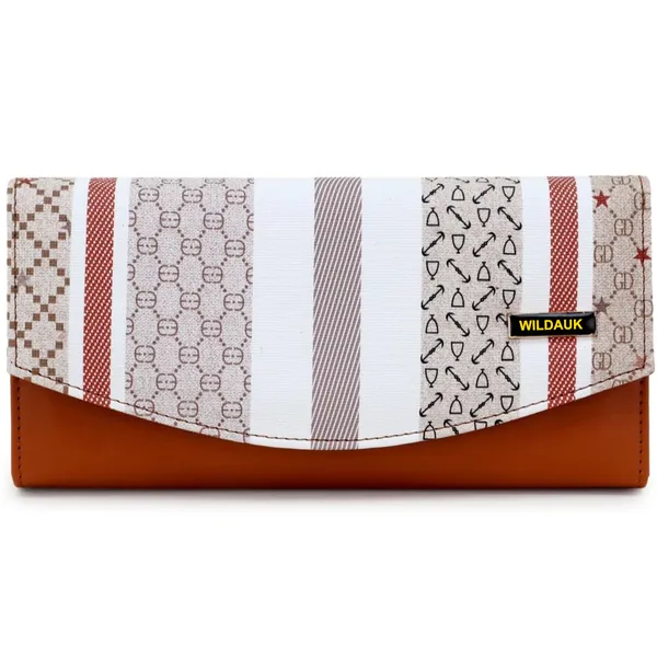 Tan_Artificial_Leather_(Faux_Leather)_Premium_&_Elegant_Clutch_For_Women_&_Girls