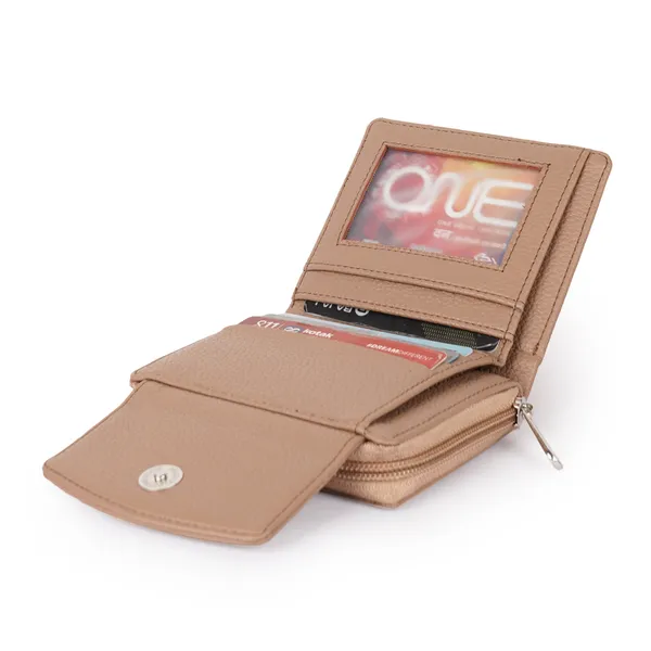 Beige_Faux_Leather_Premium_&_Elegant_Mini_Wallet_For_Women_&_Girls