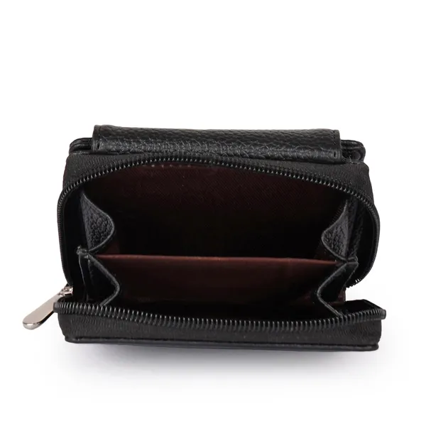 Black_Faux_Leather_Premium_&_Elegant_Mini_Wallet_For_Women_&_Girls