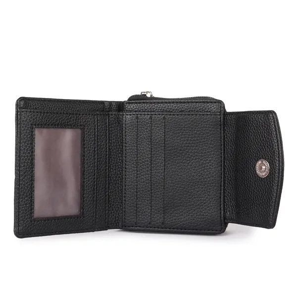 Black_Faux_Leather_Premium_&_Elegant_Mini_Wallet_For_Women_&_Girls