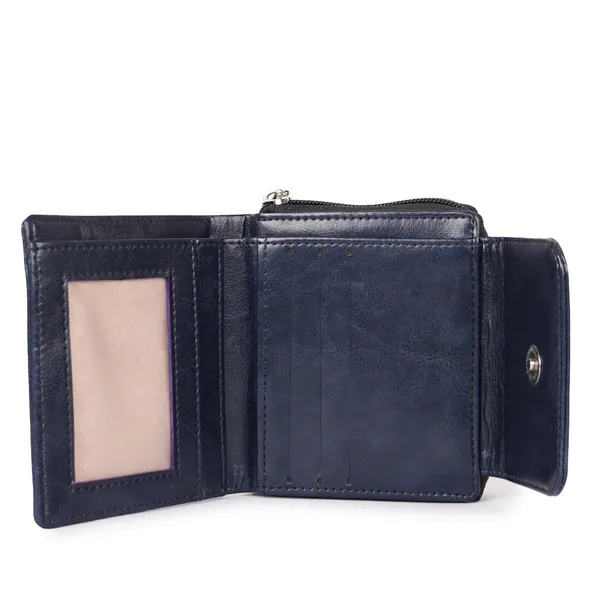 Blue_Faux_Leather_Premium_&_Elegant_Mini_Wallet_For_Women_&_Girls